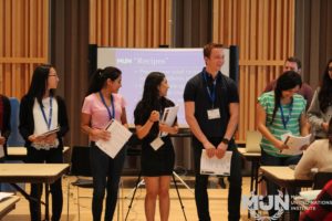 model united nations summer camp students